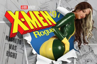 Cover for 'VRCosplayX: X-Men 97': Rogue A XXX Parody'