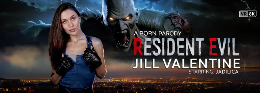 VR Conk: Resident Evil: Jill Valentine (A Porn Parody)