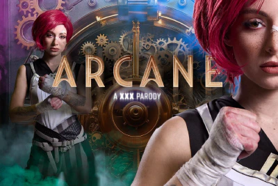 Cover for 'VRCosplayX: Arcane: Vi A XXX Parody'