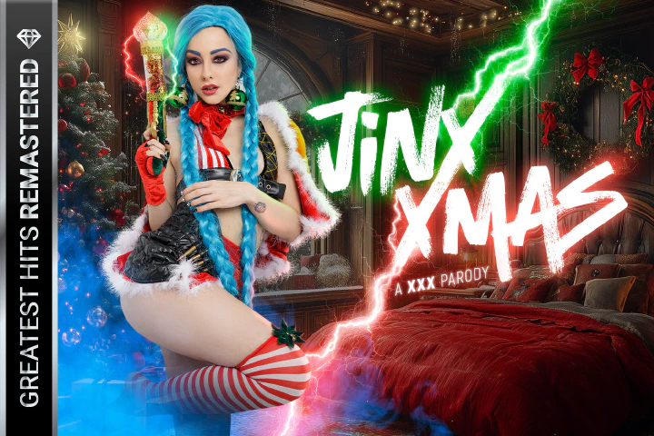 VRCosplayX: Jinx Christmas A XXX Parody Remastered