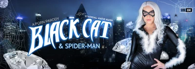 Cover for 'VR Conk: Black Cat & Spider-Man (A Porn Parody)'