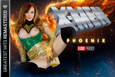 Cover for 'VRCosplayX: X-Men: Phoenix A XXX Parody Remastered'