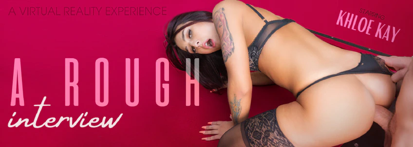 VRB Trans: A Rough Interview Trans VR Porn Video