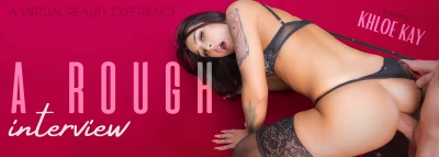 Cover for 'VRB Trans: A Rough Interview Trans VR Porn Video'