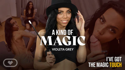 Cover for 'Virtual Real Porn: A Kind of Magic'