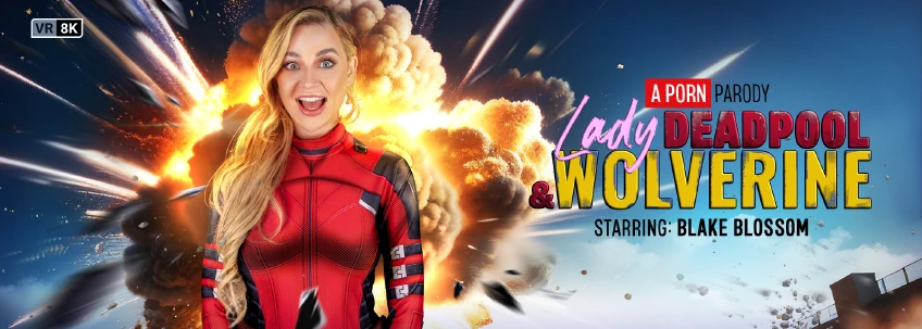 VR Conk: Lady Deadpool & Wolverine (A Porn Parody)