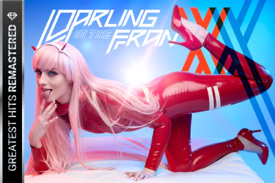 Cover for 'VRCosplayX: Darling in the Franxx A XXX Parody Remastered'