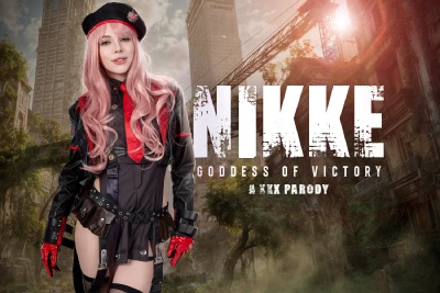 Cover for 'VRCosplayX: Goddess of Victory: Nikke Rapi A XXX Parody'