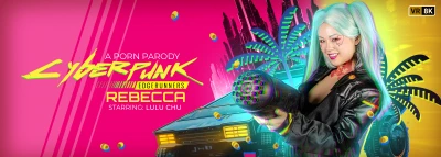 Cover for 'VR Conk: Cyberpunk. Edgerunners: Rebecca (A Porn Parody)'