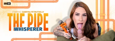 Cover for 'VRB Trans: The Pipe Whisperer Trans VR Porn Video'