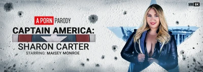 Cover for 'VR Conk: Captain America: Sharon Carter (A Porn Parody)'