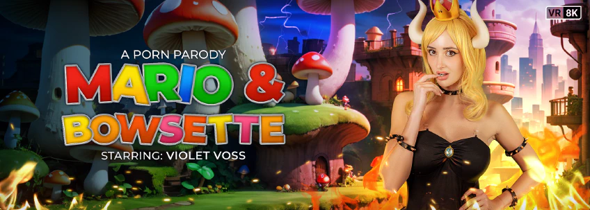VR Conk: Mario & Bowsette (A Porn Parody)